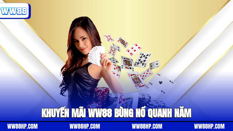 Khuyến mãi WW88 bùng nổ quanh năm