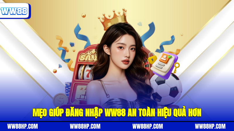 Mẹo giúp đăng nhập WW88 an toàn, hiệu quả hơn